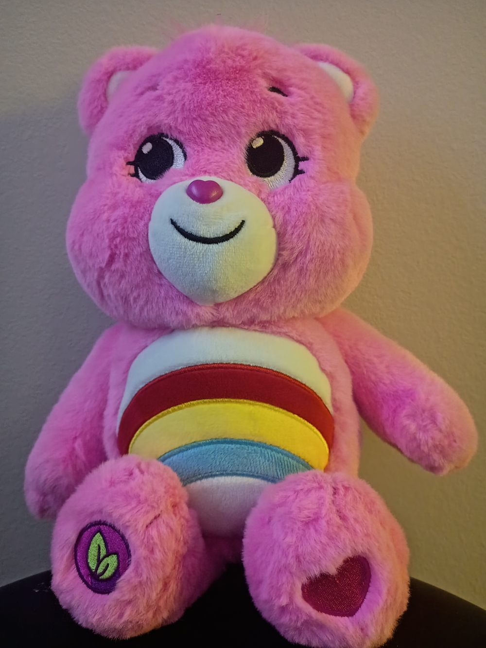 Care Bears Plush Toy - Pink Rainbow Belly Plush